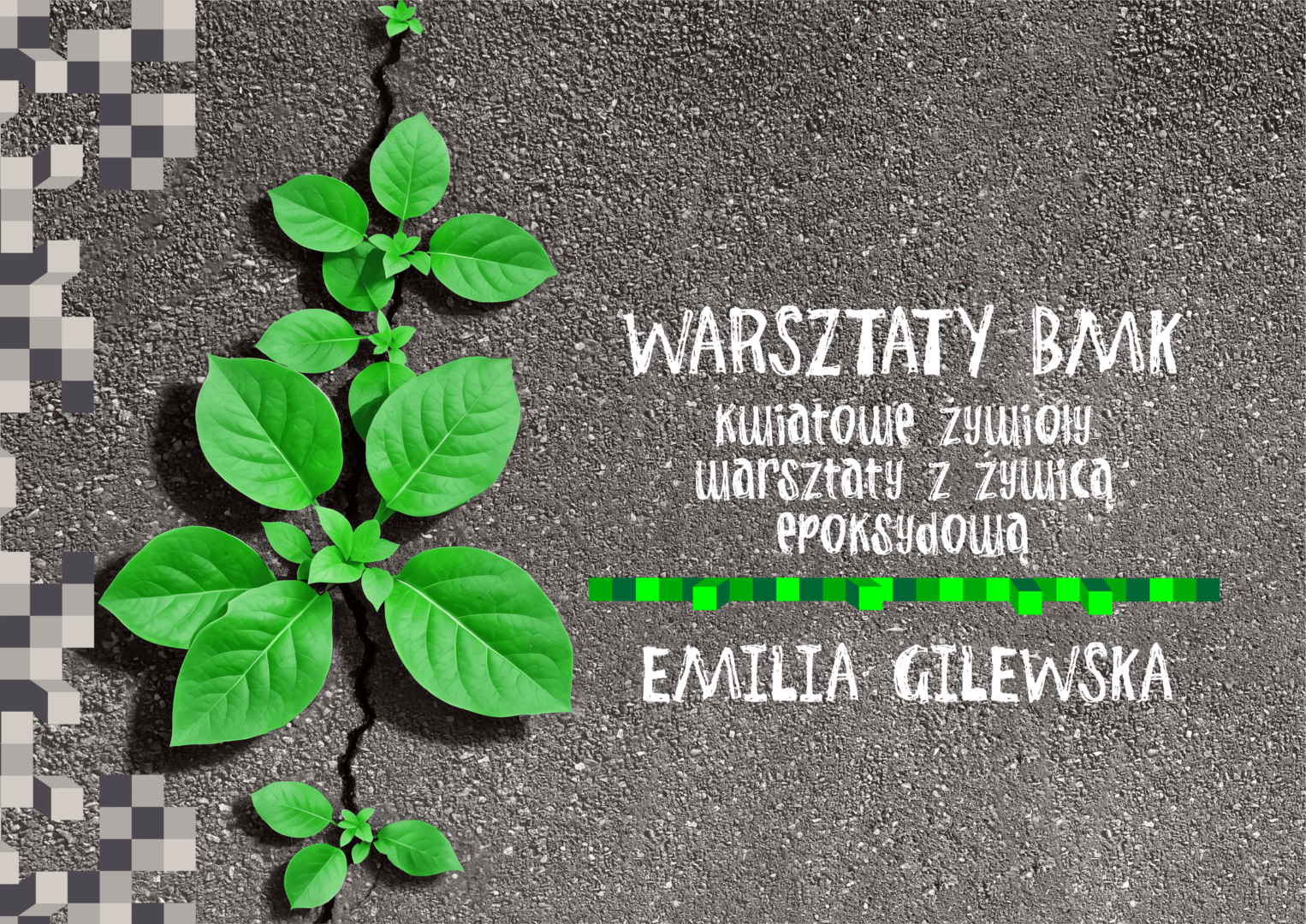 „Kwiatowe Żywioły: Sztuka Zamknięta w Żywicy” – warsztat / BMK