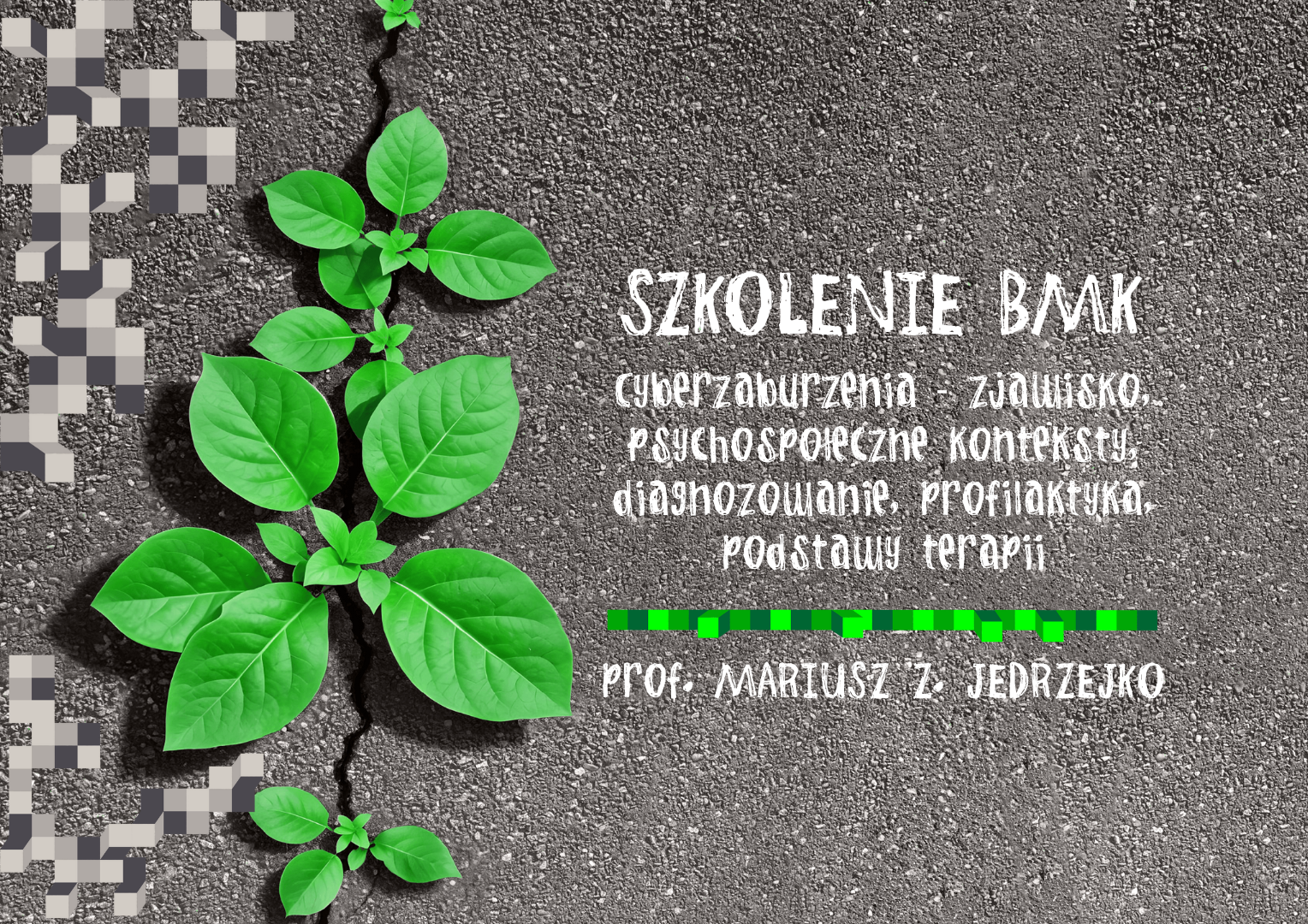 Cyberzaburzenia – zjawisko, psychospołeczne konteksty, diagnozowanie, profilaktyka, podstawy terapii - Szkolenie BMK