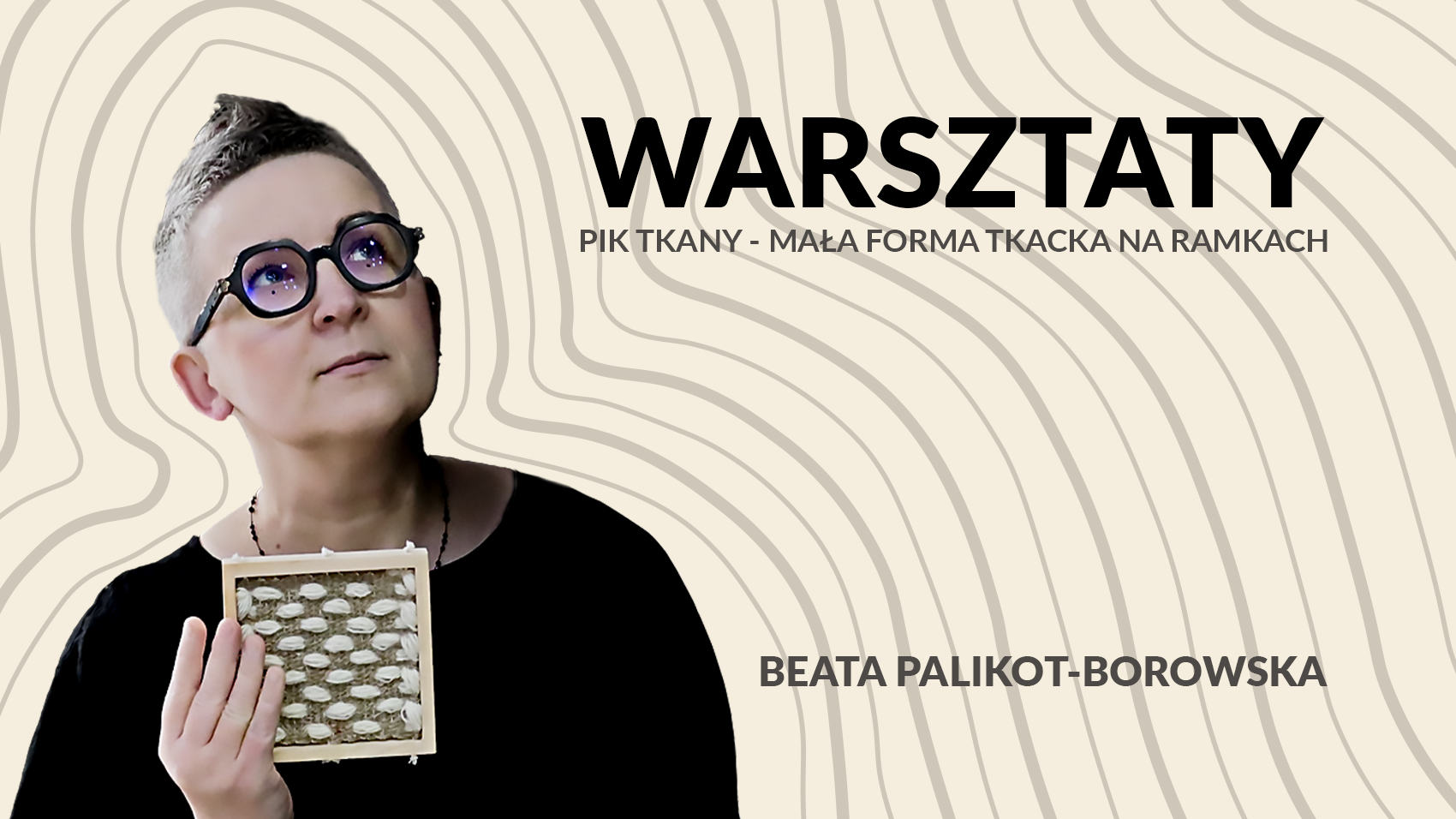 PIK tkany – mała forma tkacka na ramkach