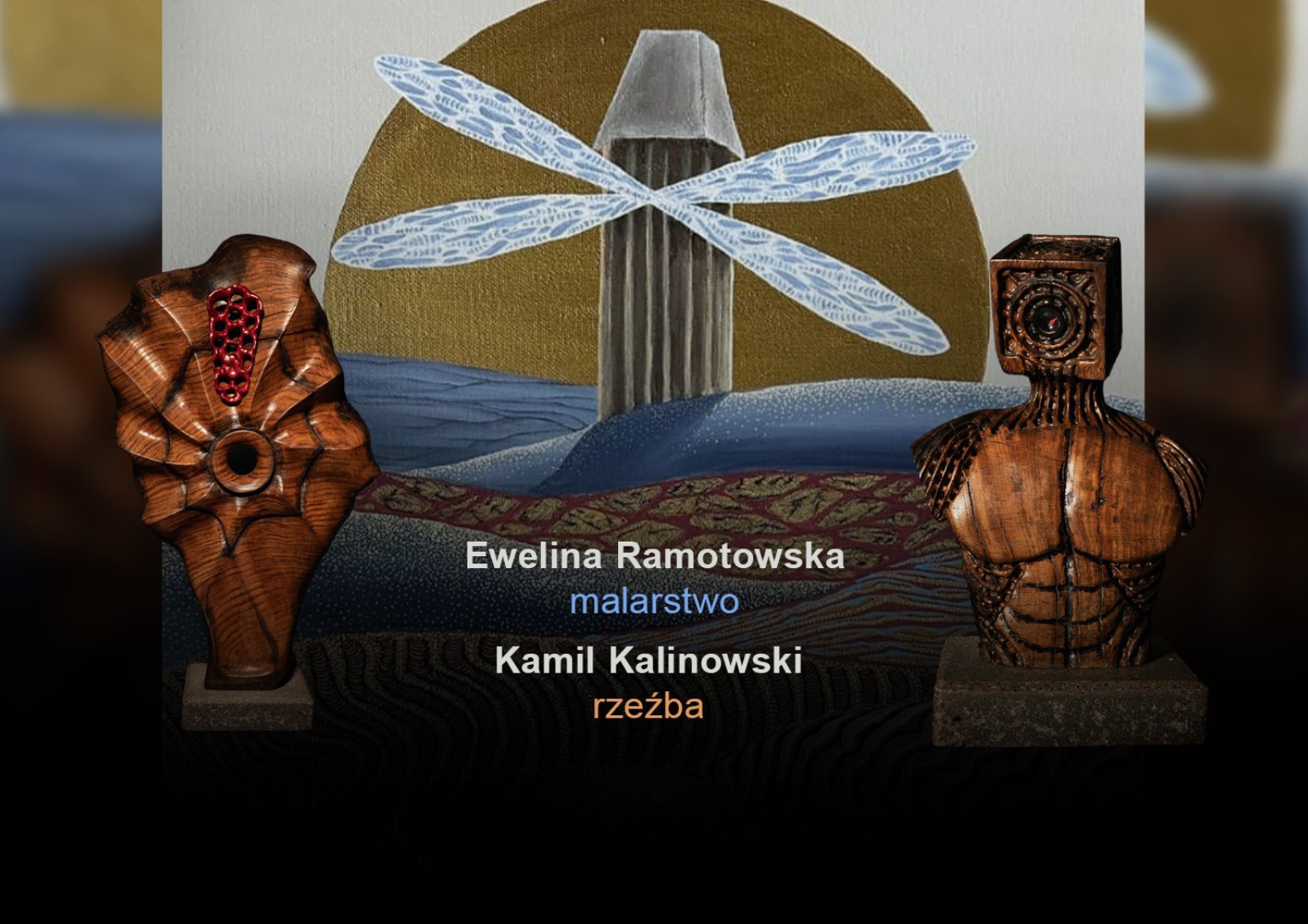Wystawa Eweliny Ramotowskiej i Kamila Kalinowskiego